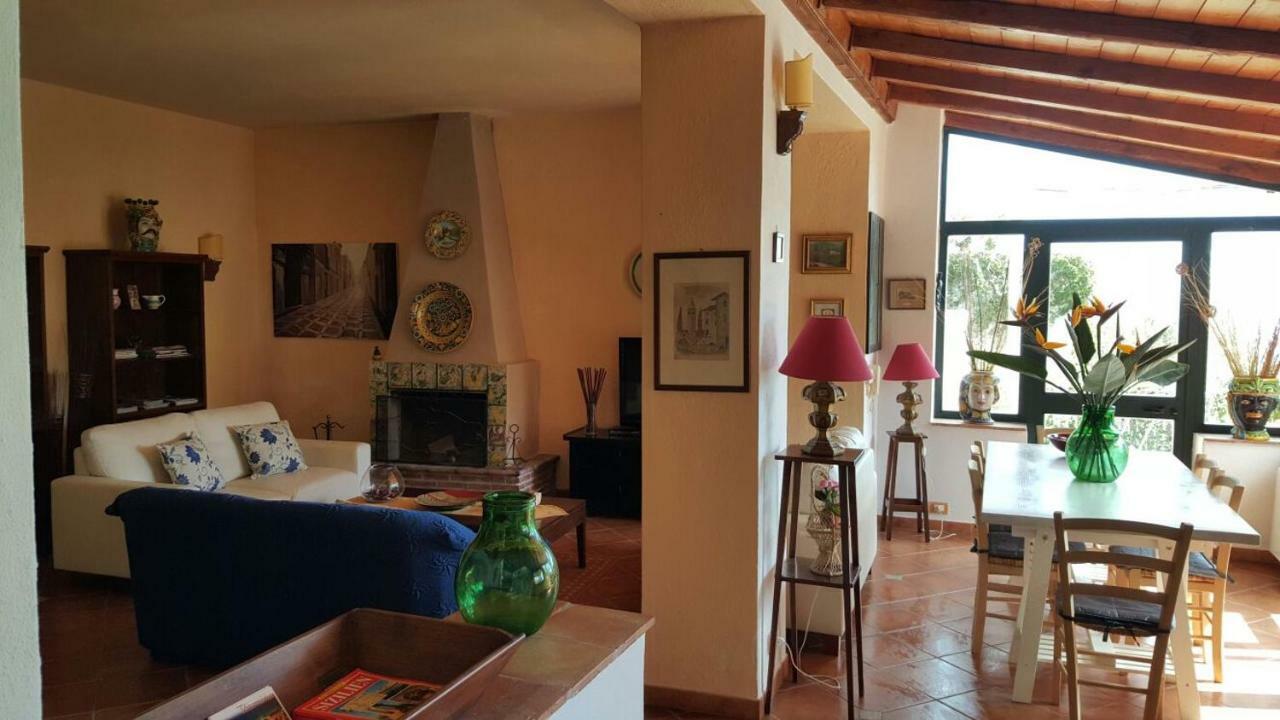 Casa Il Faro Villa Con Piscina Кастельмола Экстерьер фото